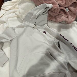 White Carhartt sweatshirt